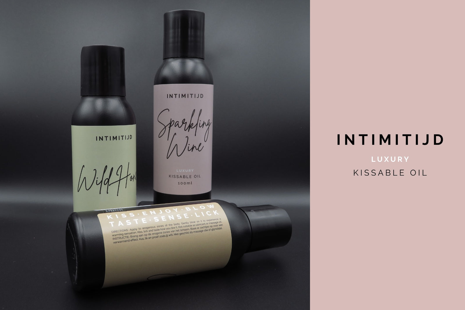 Intimitijd - Luxury Kissable Oils