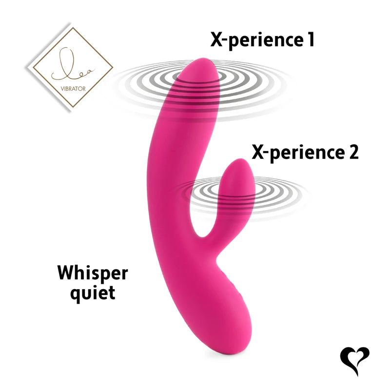 Lea rabbit vibrator glitter