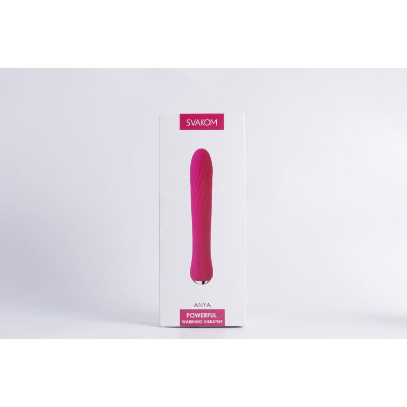 Anya Plum Red Powerful warming vibrator