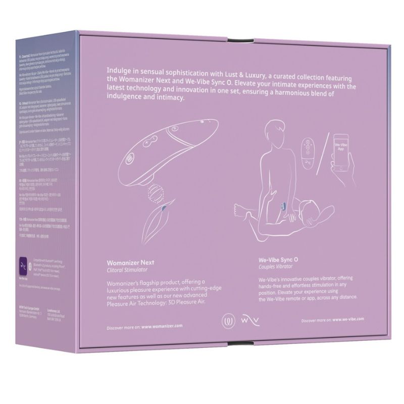 Womanizer Next & We-Vibe Sync O Lust & Luxury