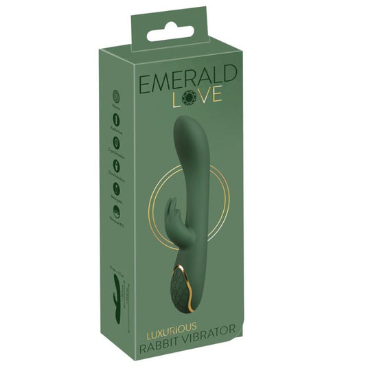Emerald Love Luxe Rabbit Vibrator – Dubbele Stimulatie