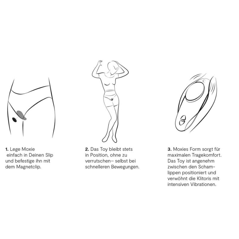 Moxie+ discrete pantyvibrator met afstandsbediening