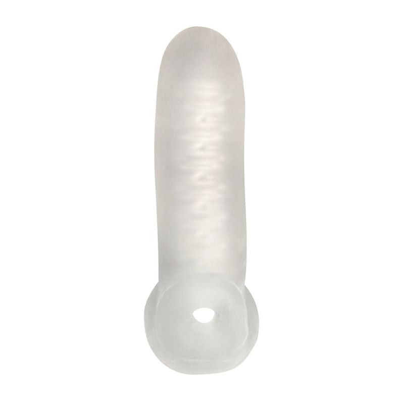 Sleeve - transparante penishuls met ring