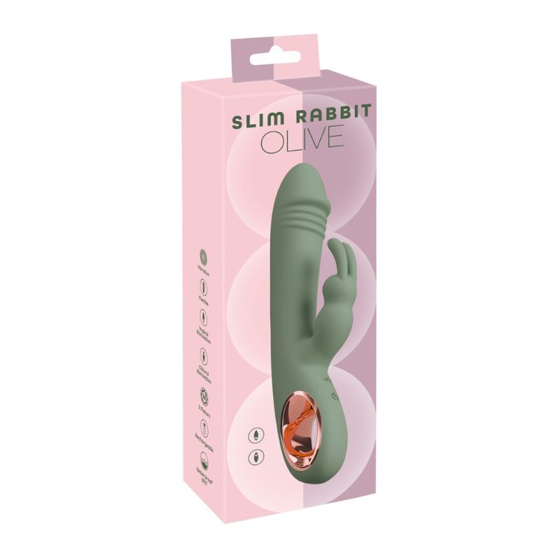 Slim Rabbit Olijfkleur
