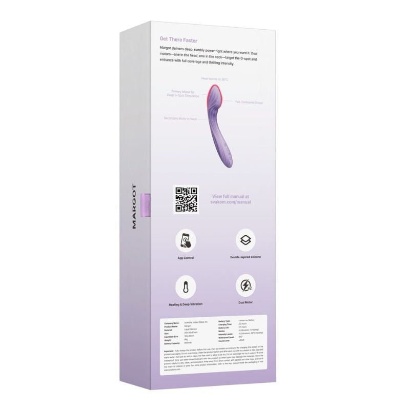 G-spot Vibrator Margot - met warmtefunctie
