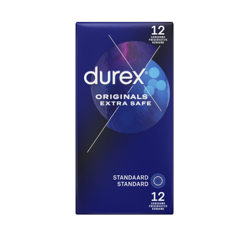 Extra safe condoms 12 pieces