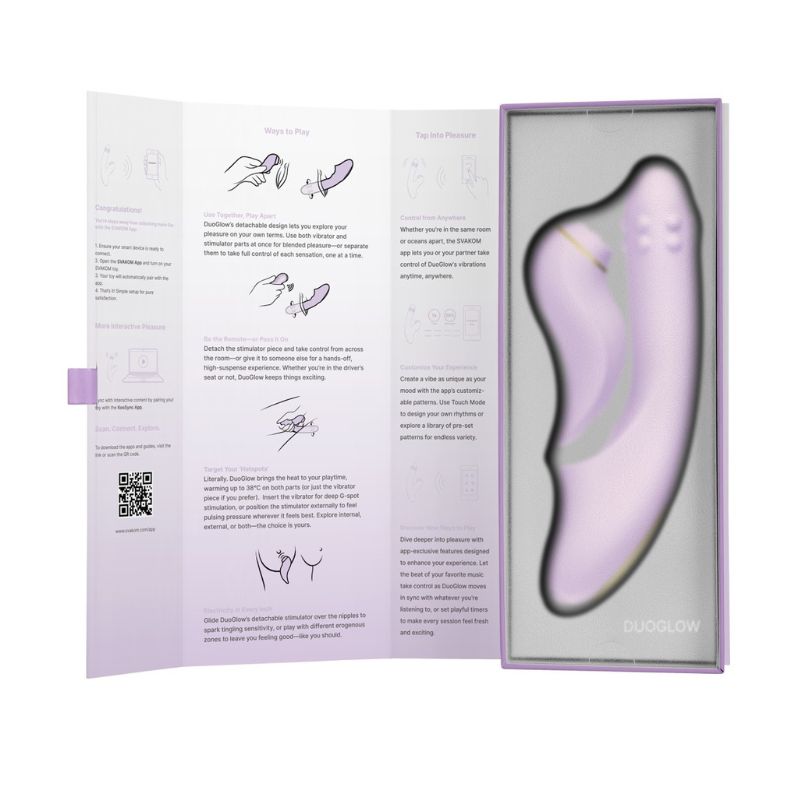 DuoGlow - 2in1 vibrator en pulsator