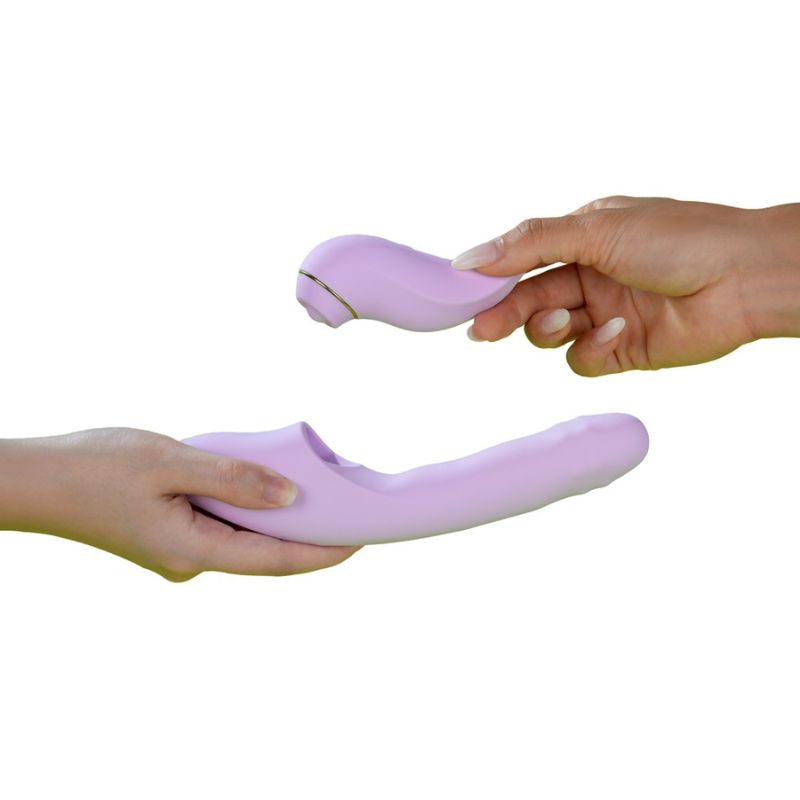 DuoGlow - 2in1 vibrator en pulsator