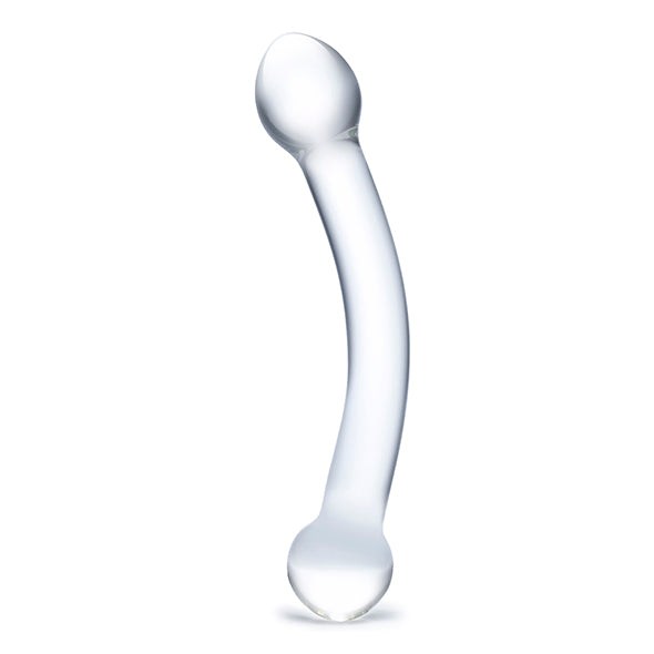 Glass Dildo Curved G-Spot Stimulator