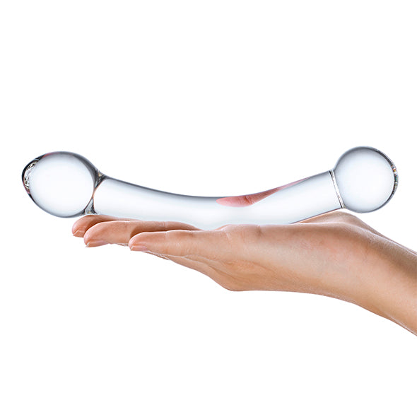 Glass Dildo Curved G-Spot Stimulator