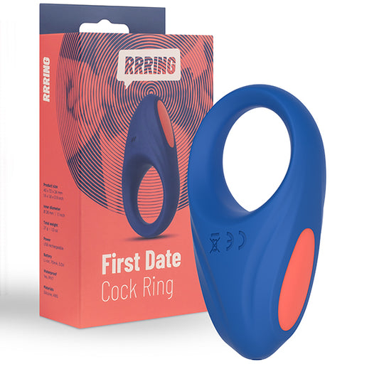 Rrring 'first date' vibrating cock ring