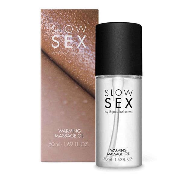 Slow sex warming massage olie
