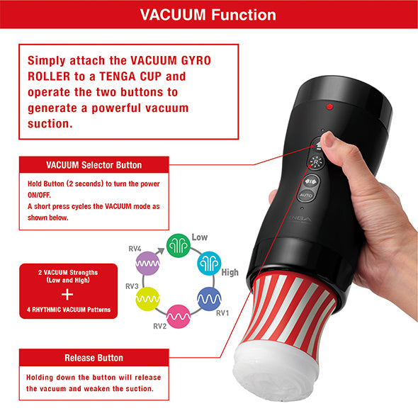 Tenga Vakuum-Gyro-Rollen-Set