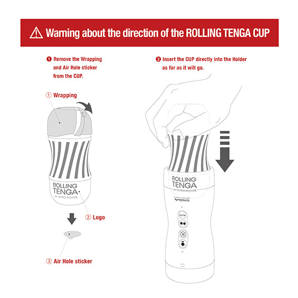 Tenga Vakuum-Gyro-Rollen-Set